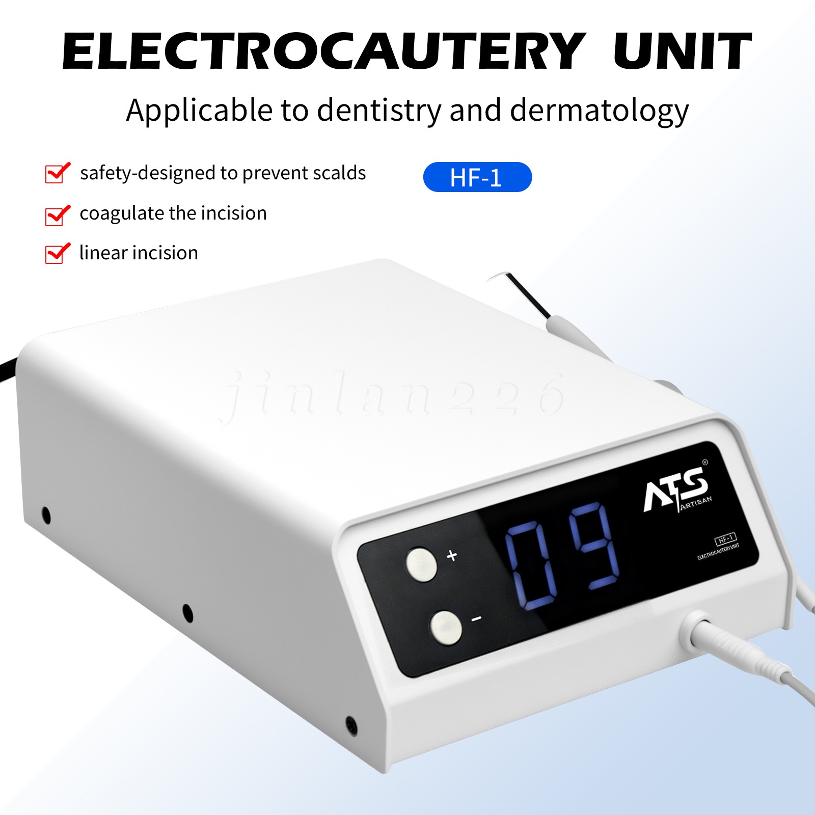 Dental Electro Electrosurgery Unit Machine High Frequency Electric 10pcs Knife