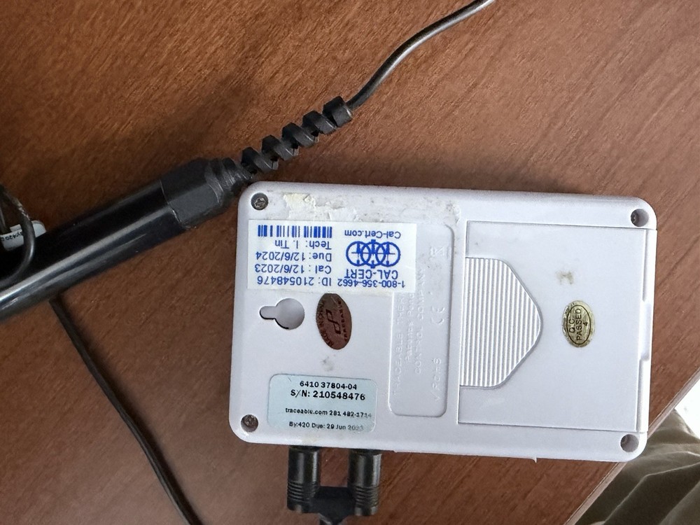 Traceable Digital Thermometer w/ Probe Cal-Cert Lab Temperature Meter Tested