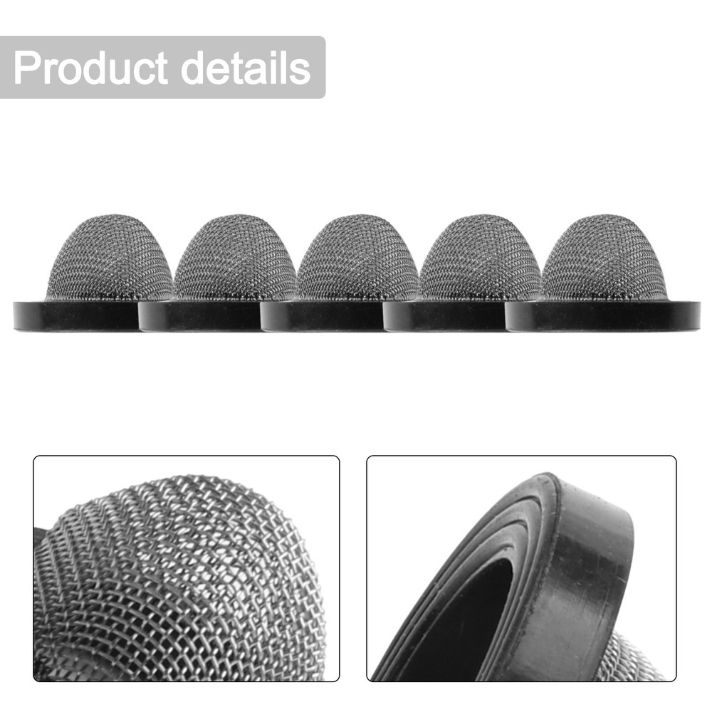 Efficient Mesh Filtration for Pressure Washer Inlet 5PCS Filter Screen Set