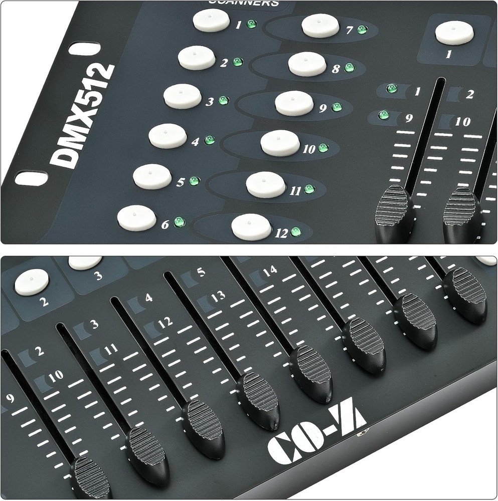 192 Channel DMX 512 Lighting Controller for DJs & Event Planners - Voice Control