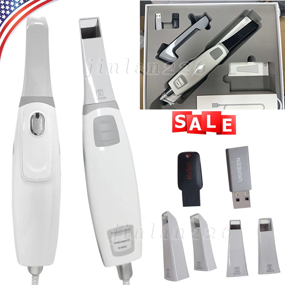 Dental Digital Imaging Scanner for Restorations, Implants 3D Intraoral Scanner
