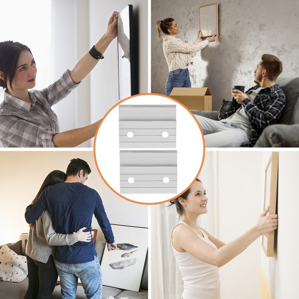 Mounting Bracket Frame Hooks Picture Hanging Hardware Hangers for Frames