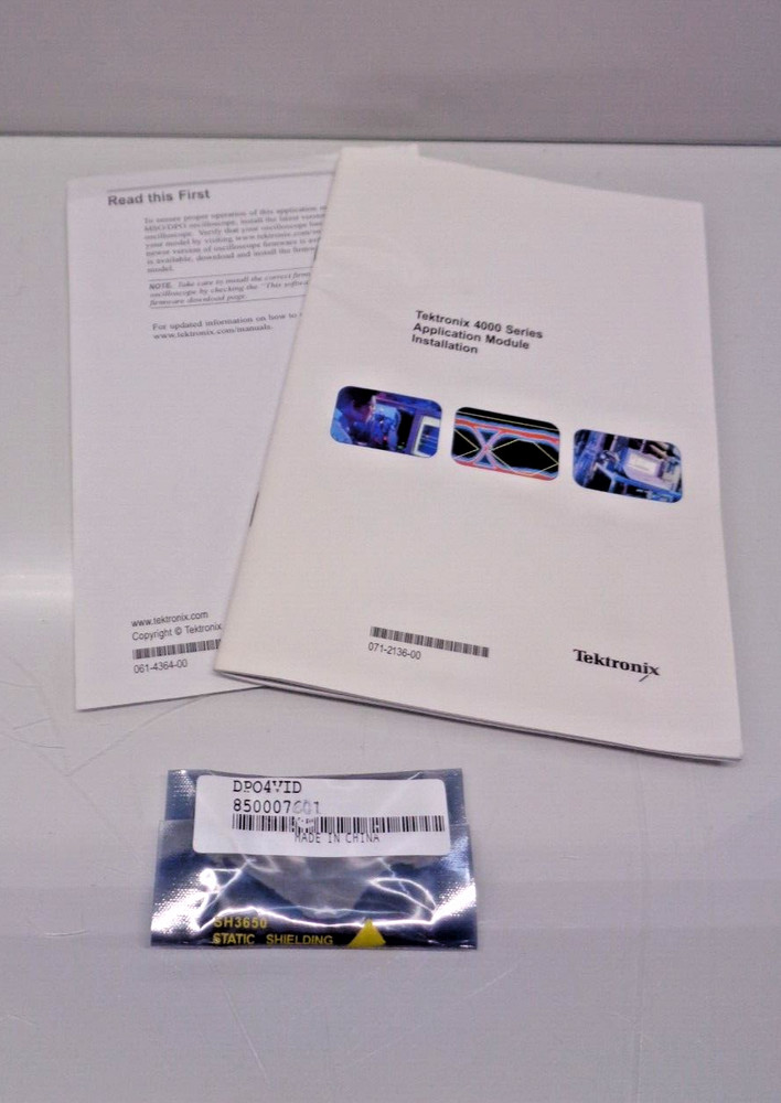 TEKTRONIX DPO4VID MODULE, NEW