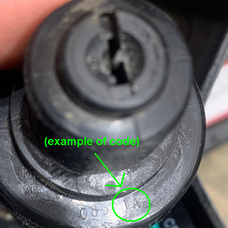 (2) Mercury Marine Boat Ignition Replacement Keys Cut Key Code 1A - 2F