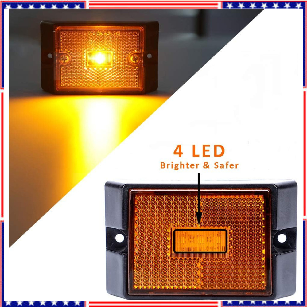 12V Led Trailer Light Kit Complete With Wiring Harness And Bracket