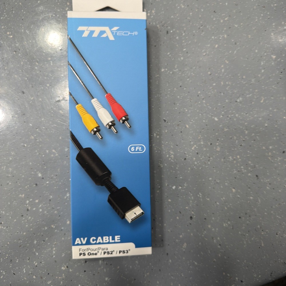 AV Cable for PS One, PS2, PS3 - TTX