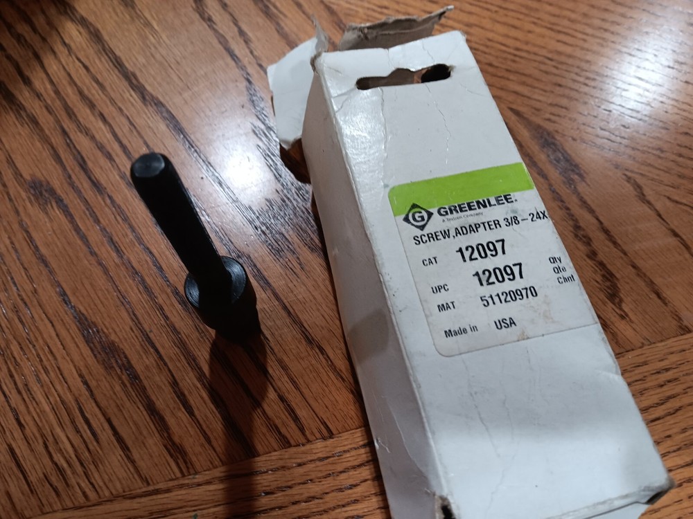 Greenlee Screw Adapter 12097