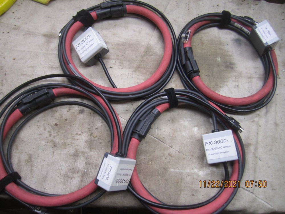 powersight analyzers set of 4 FX-3000A Flexible Current Probe Summit Technology