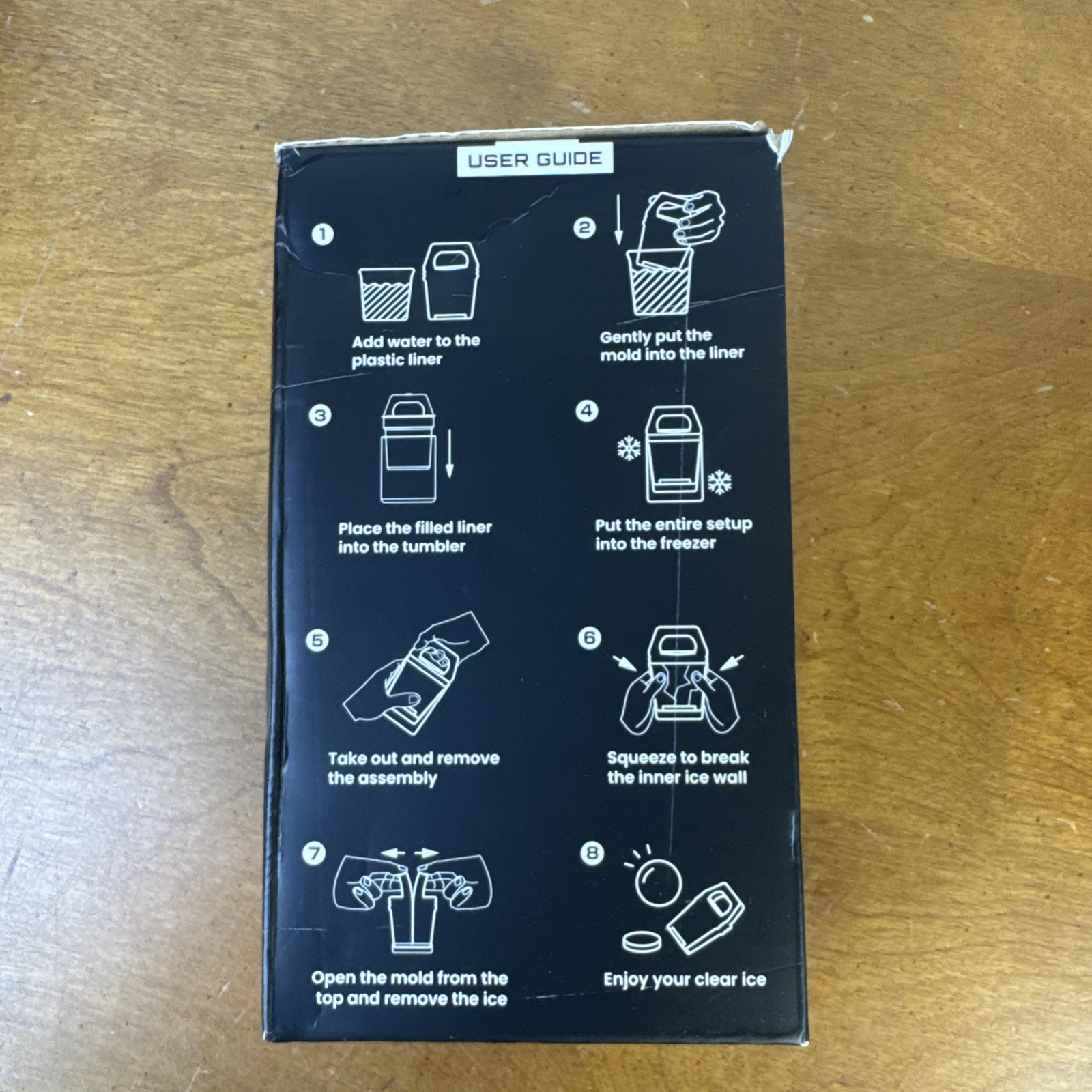 ORI FUTURE clear Ice Set Glazer Mini Ball