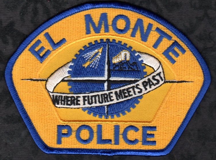 El Monte California Police Patch