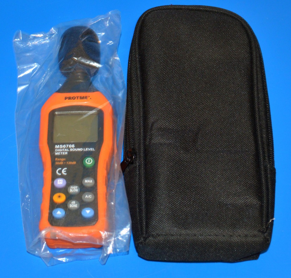 Protmex MS6708 Decibel Meter/Sound Level Reader, Portable Digital Sound Level