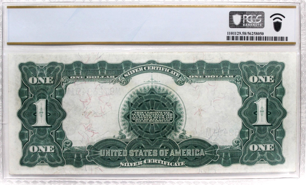 1899 $1 Silver Certificate FR-232 - "Black Eagle" - Graded PCGS 58 NICE!!