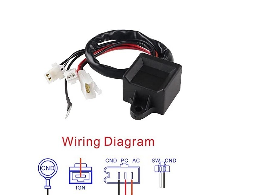 CONTROL UNIT FOR PW80 PW 80 DIRT BIKE CDI MODULE CD12