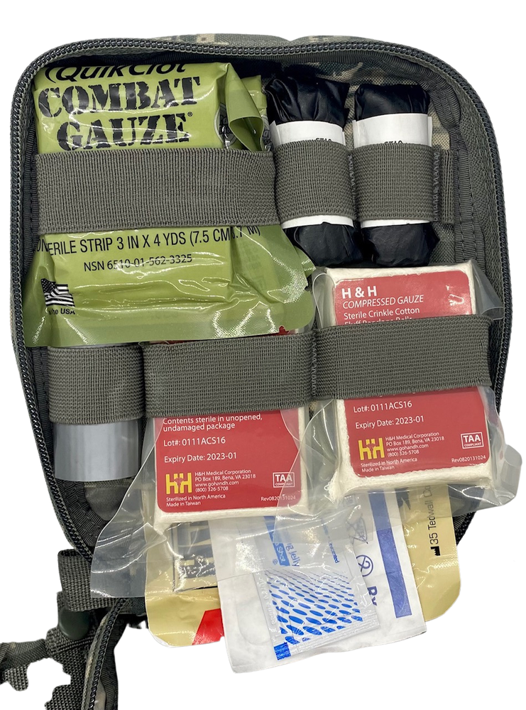 USGI IFAK II First Aid Kit Complete ABU "NEW"