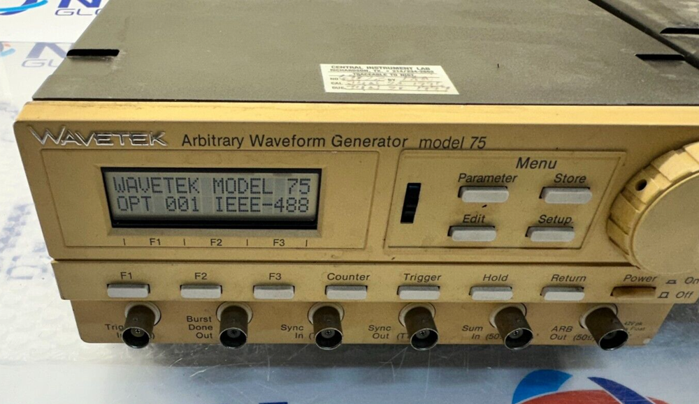 2PCS WAVETEK MODEL 75 ARBITRARY WAVEFORM GENERATOR