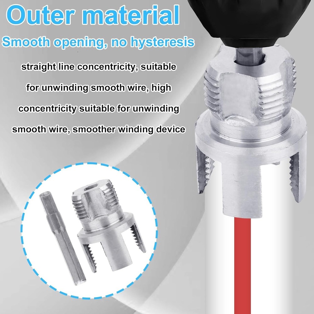 2pcs Pipe Thread Cutting Tool, Dual-Function Integrated Internal & External Pipe