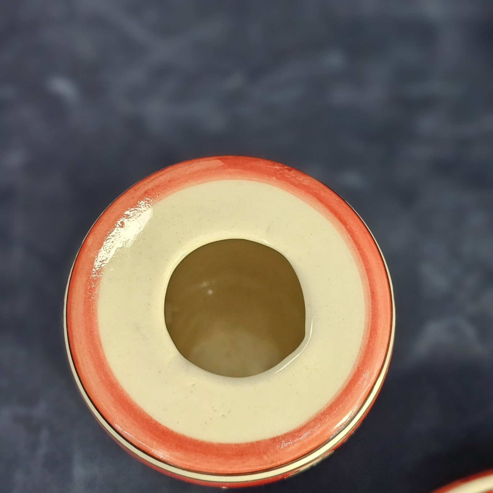 bathroom accessories Hand Painted Ceramic Tooth Brush Soap Drinking Cup India