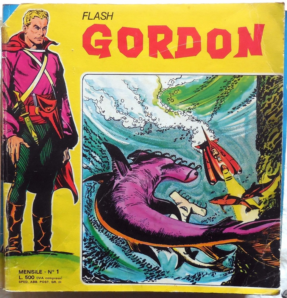 FLASH GORDON N.1 SWORD 1973 COMIC