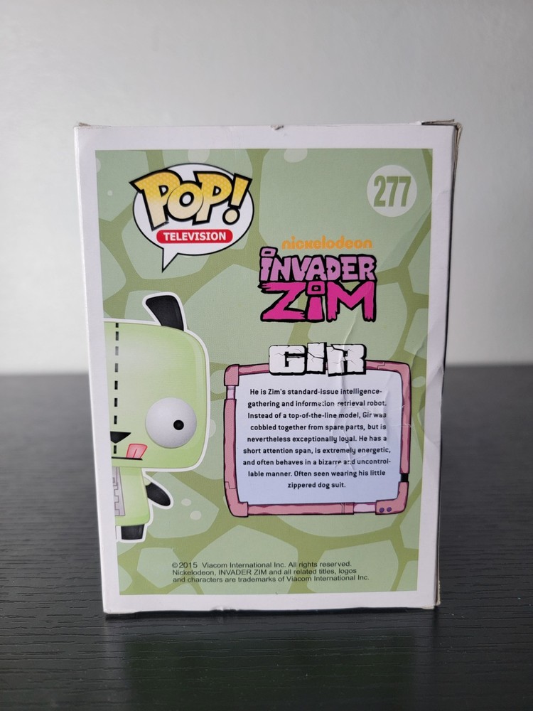 Funko Pop! Vinyl: Nickelodeon - GIR (Cupcake) - Hot Topic (Exclusive) #277 DMG🔥