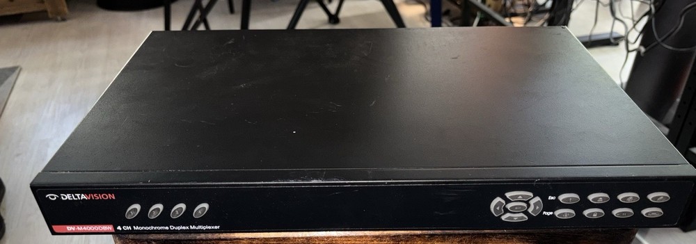 DeltaVision Duplex Digital Video Multiplexer Model DV-M4000DBW