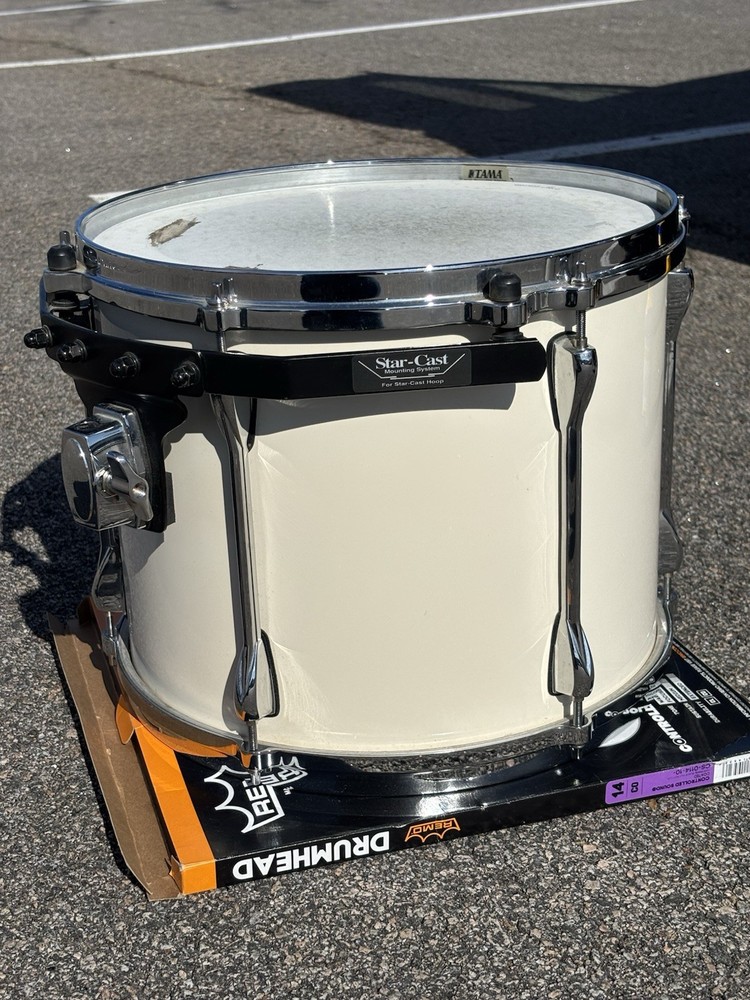 TAMA SUPERSTAR 14” White Rack Tom DRUM
