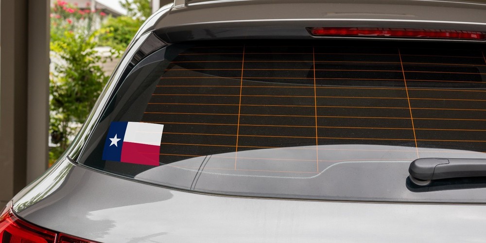 Texas State Flag Sticker Decal Bumper TX Texan