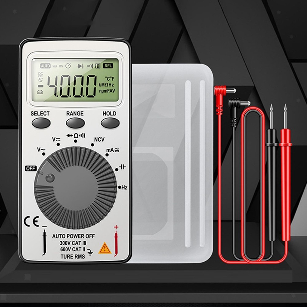 Digital Multimeter DC AC Voltmeter Professional Easy to Use Multifunctional