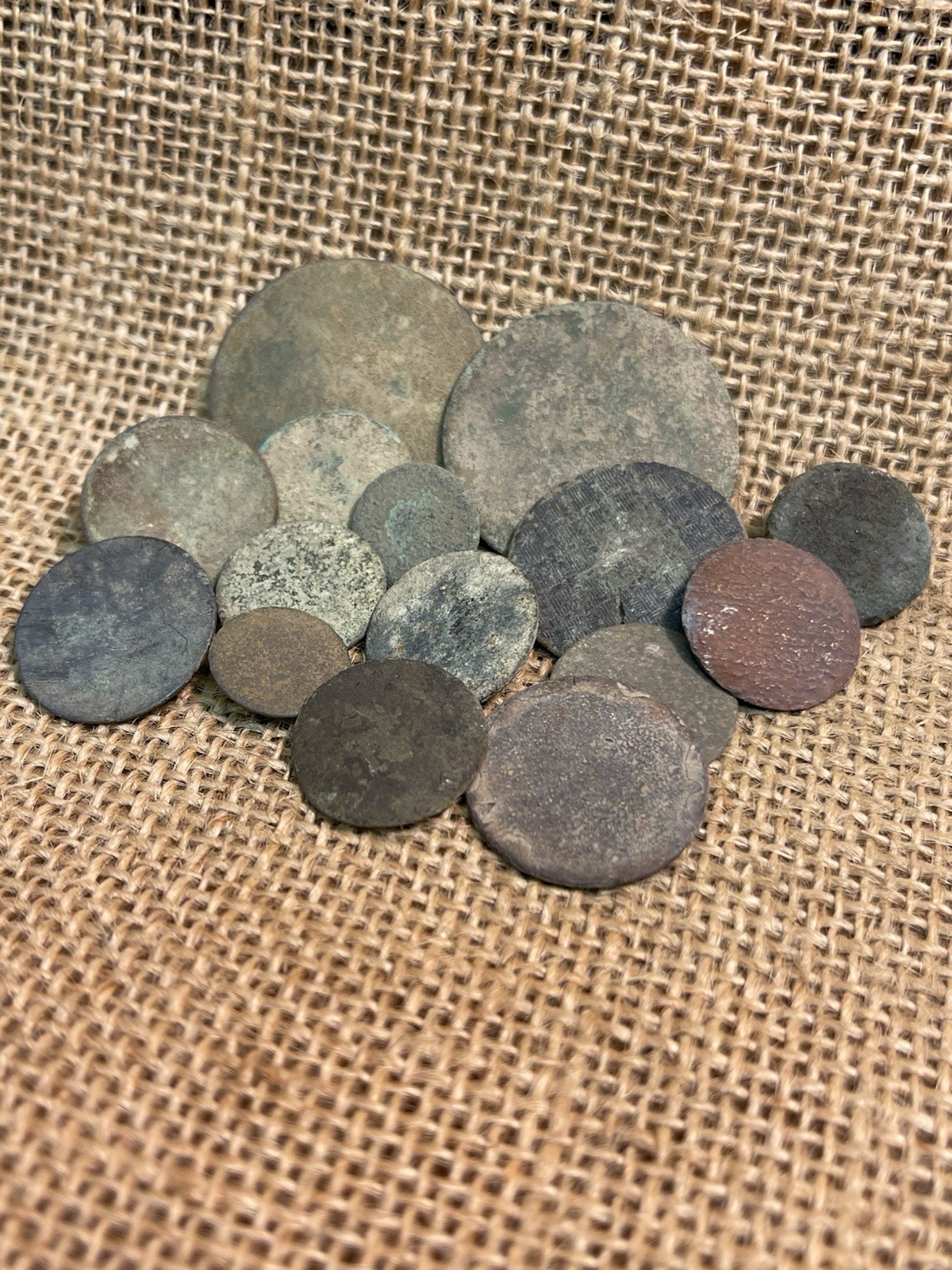 Dug Rev War Buttons From Charleston South Carolina Colonial American