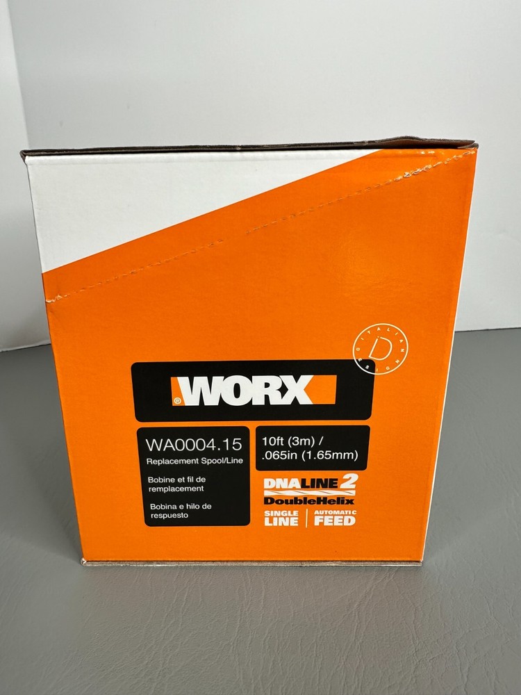 Worx Trimmer Replacement String Spools 10 Pack Case #WA0004.15 20 Spools