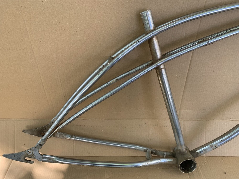 Vintage Sears / Murray Spaceliner Chrome Plated Bicycle Frame