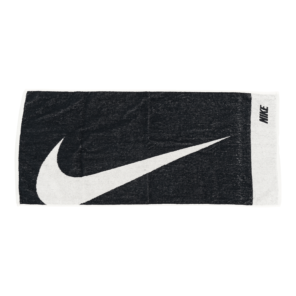 Nike Jacquard Towel Unisex Sports Training Tennis Gym Towel Black NWT AC2383-189