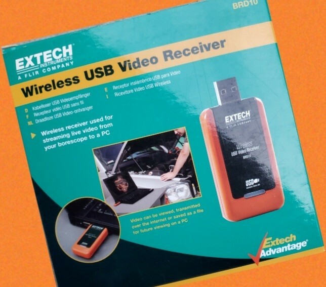 Extech BRD10 Wireless USB Video Receiver - NIB
