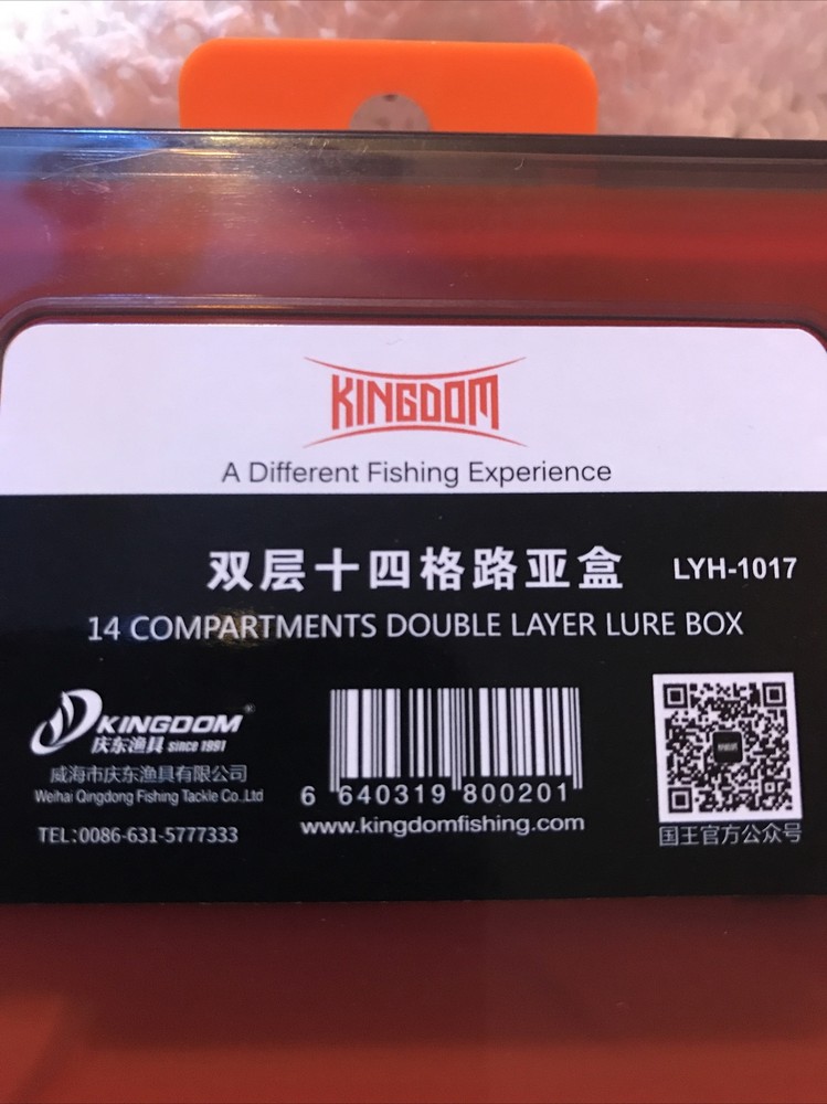 14 Compartments Double Layer Lure Box New