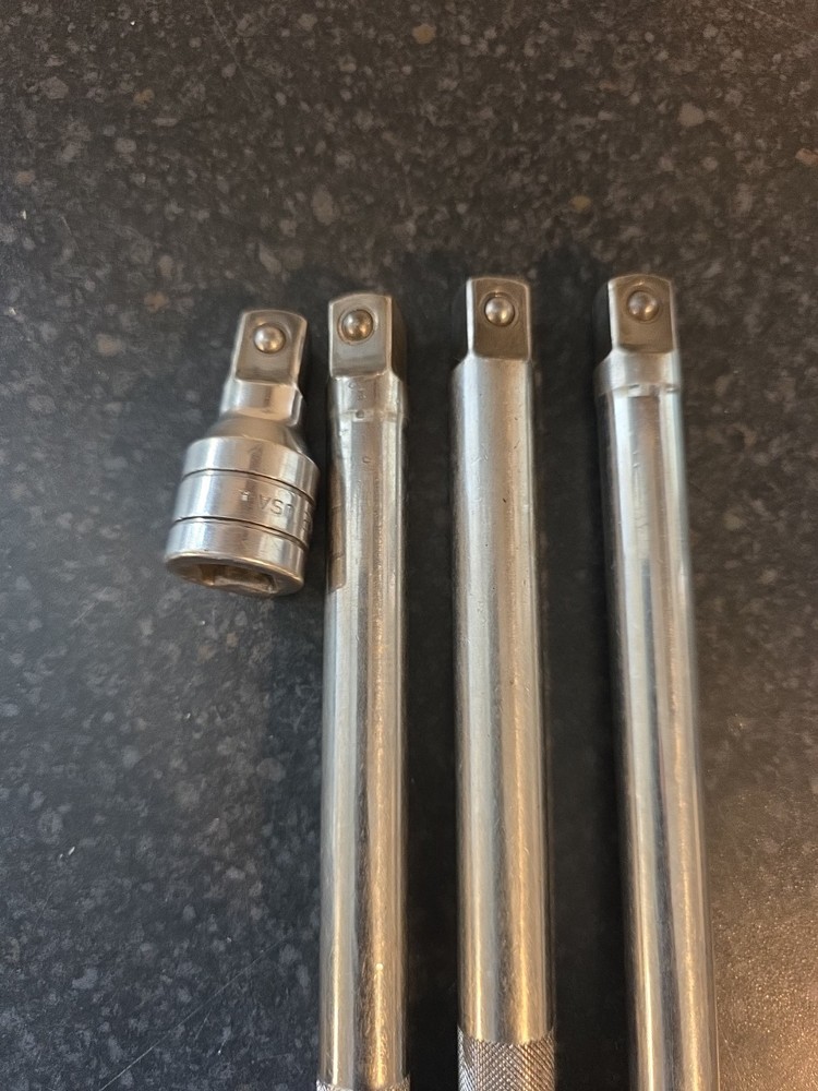 snap on 1/2 extensions