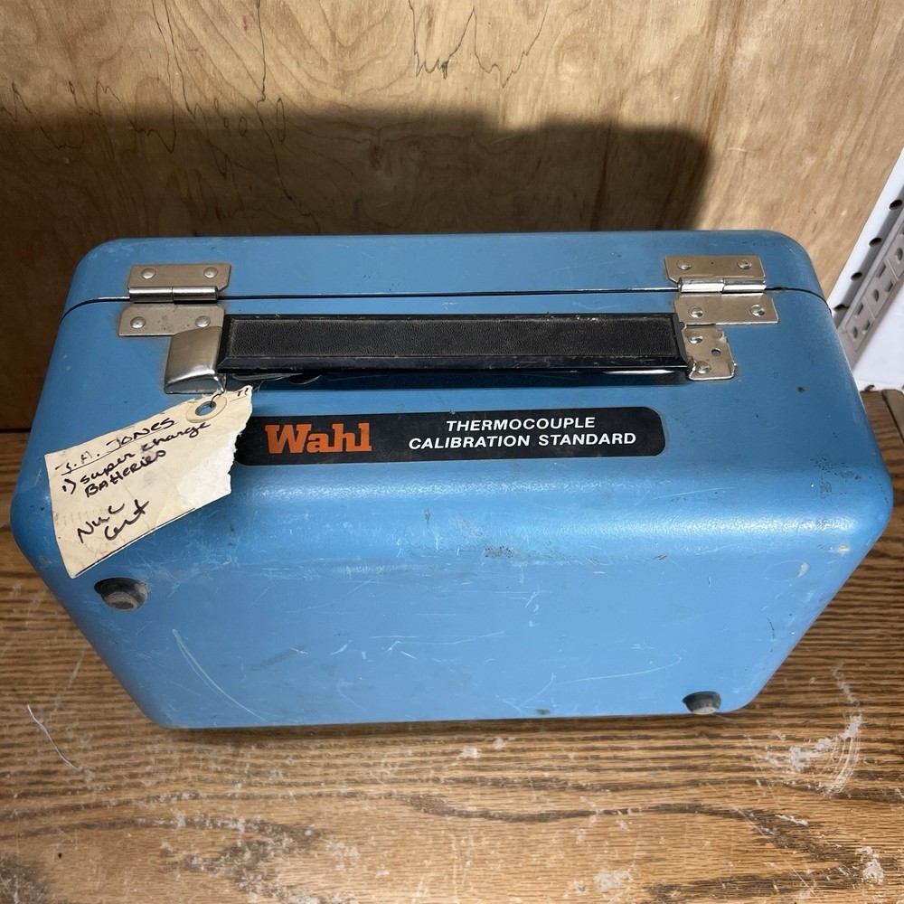 WAHL MODEL C-65 TERMOCOUPLE CALIBRATION STANDARD Microprocessor Based Calibrator