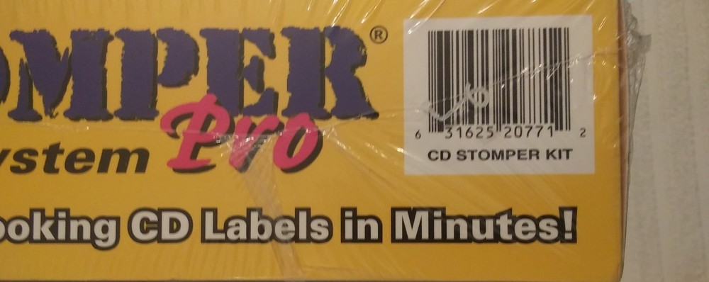 CD Stomper Pro The Ultimate CD Labeling System PC & Mac NEW AND SEALED