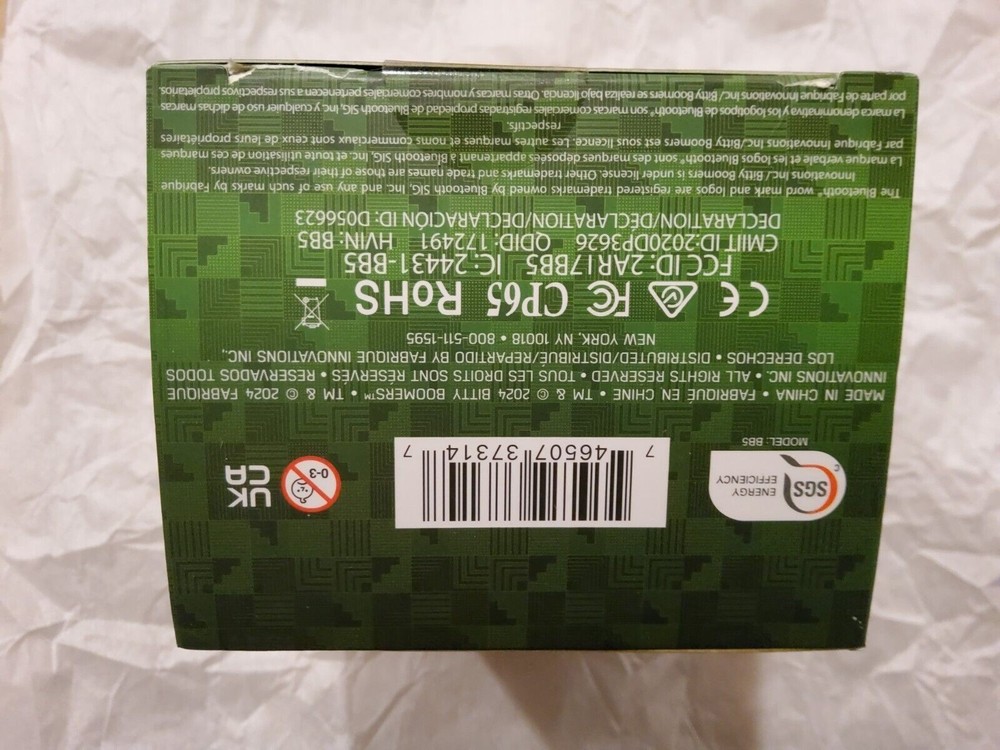 Bitty Boomers Elphaba Portable Bluetooth Speaker