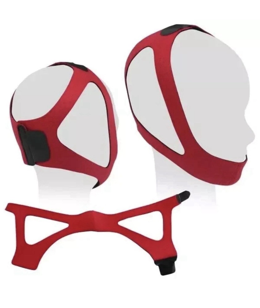 Sunset Ruby Style CPAP Chin Strap, Fully Adjustable, XL
