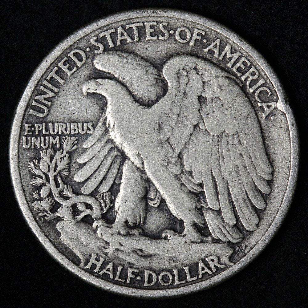 1938 Walking Liberty Half Dollar Nice Circulated Condition