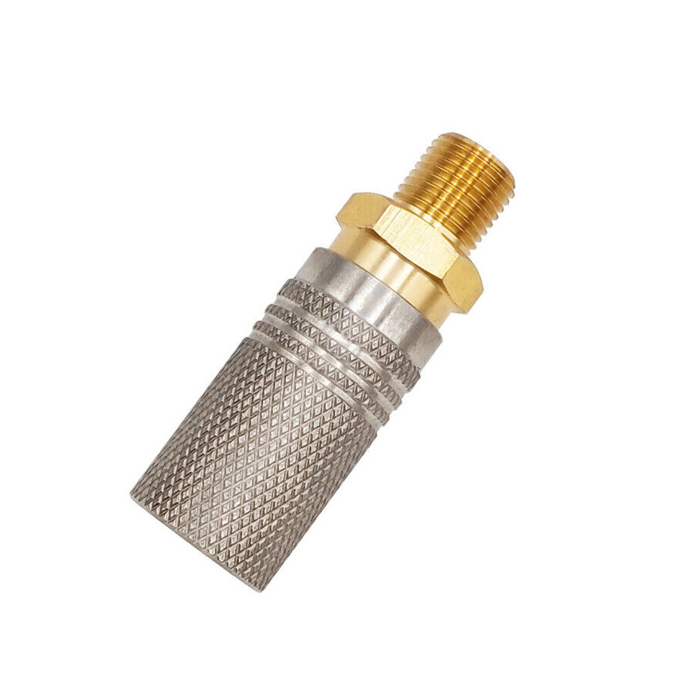 Metal Extended Air Charging Quick Release Adapter Socket 1/8 BSP 8mm NEW