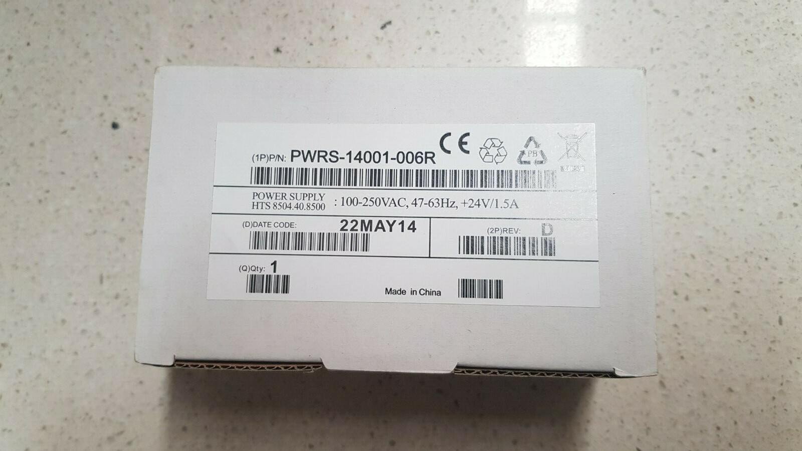 Genuine Motorola POWER SUPPLY FOR MK4000 PWRS14001006R Brand New See Pics