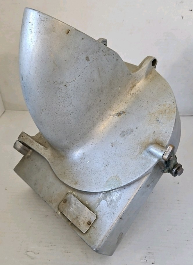 Vtg Pelican Head Mixer Attachment Shredder Grater Slicer Housing Hood