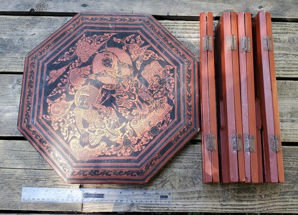 Antique Burmese Tea Table