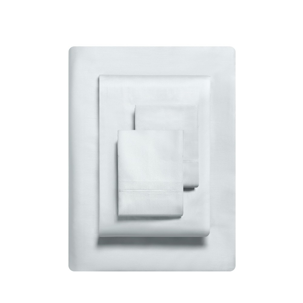 Queen Sheet Set Cotton 800 Thread Count Soft Sateen Bedding Blue