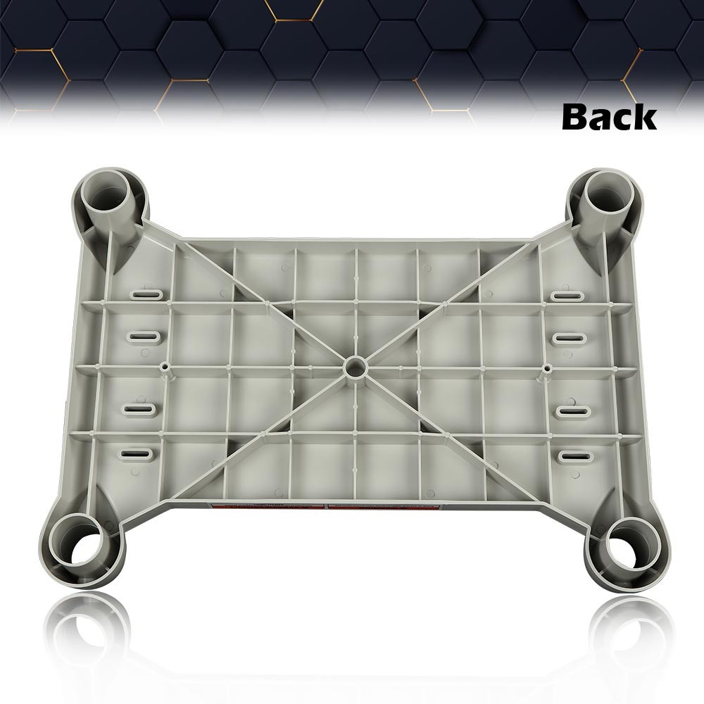 1Pack Platform Fits For Above Ground BiltMor Swimming Pool Step Grey