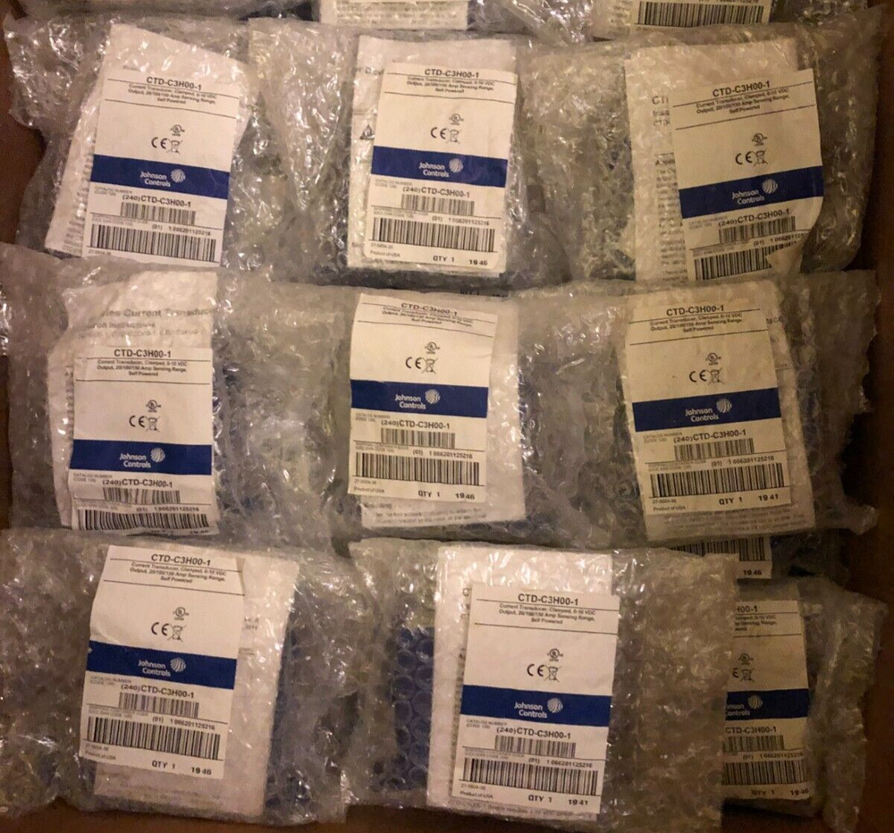 JOHNSON CONTROLS CTD-C3H00-1 Current Transducer, Split, New