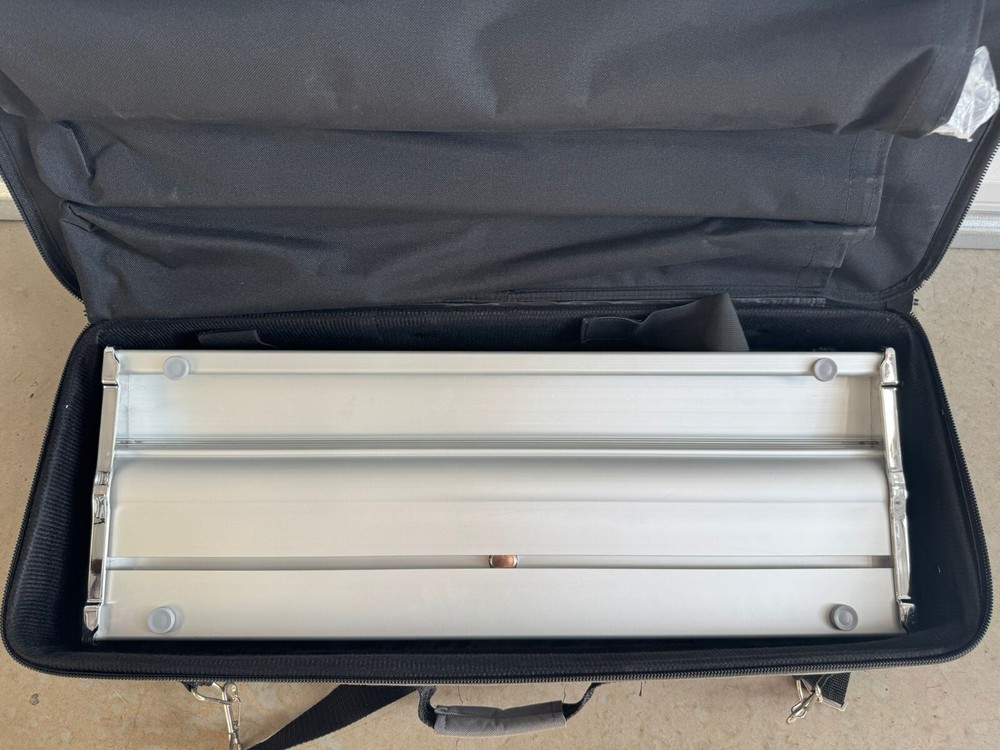 Silver Step Banner Stand 25"L