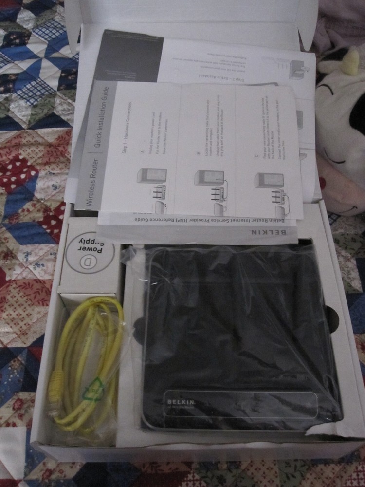 2-Belkin N1 Vision Wireless Router .. Version 1000