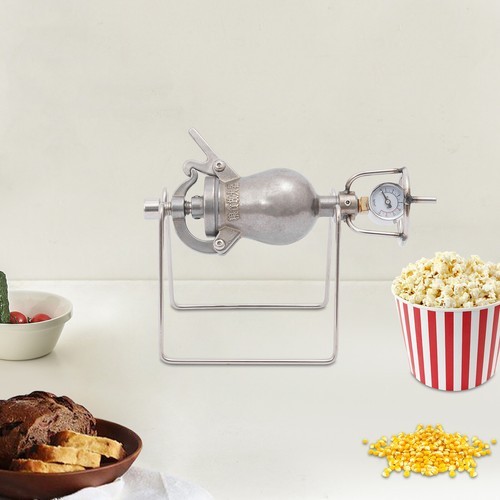 Retro Mini Hand Popcorn Maker Freestanding Popcorn Maker Manual Pop Corn Maker