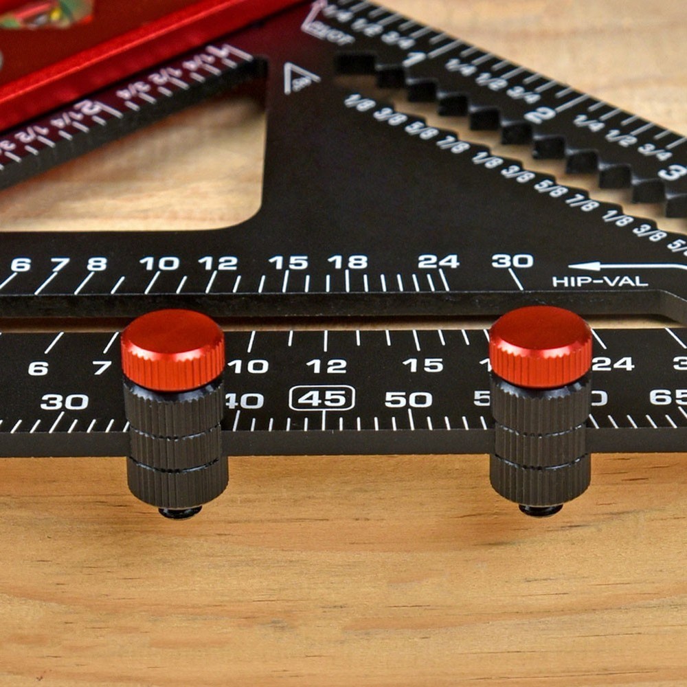 Precise Woodworking Triangle Ruler Locator Compact and Lightweight DIY Tool